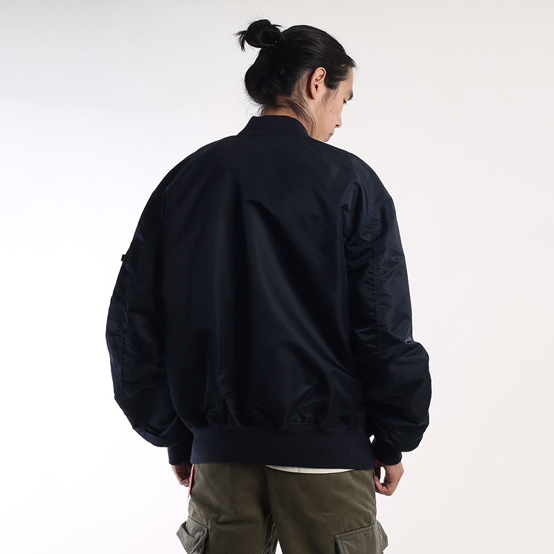 Мужская куртка Alpha Industries L-2B Mod Gen II Flight Jacket (MJL53001C1-rplc blue)  - цена, описание, фото 6